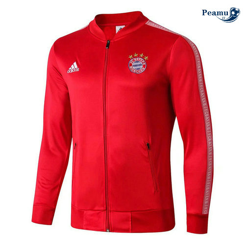 Giacca Calcio Bayern Monaco Rosso 2019-2020