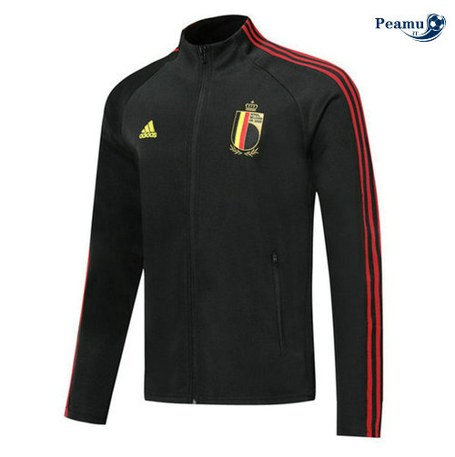 Giacca Calcio Belgio Nero/Rosso 2019-2020