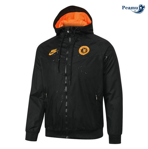 Giacca A Vento Chelsea Nero/Arancione 2019-2020