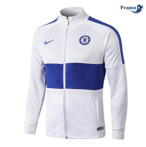 Giacca Calcio Chelsea Bianco/Blu navy 2019-2020