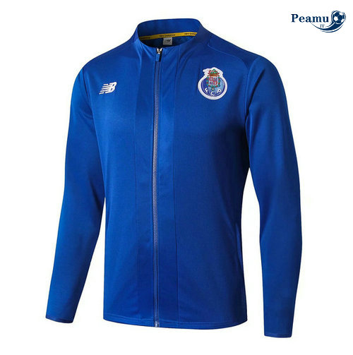 Giacca Calcio FC Porto Azzurro/Nero 2019-2020