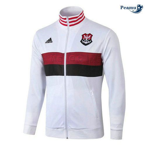 Giacca Calcio Flamengo Bianco 2019-2020