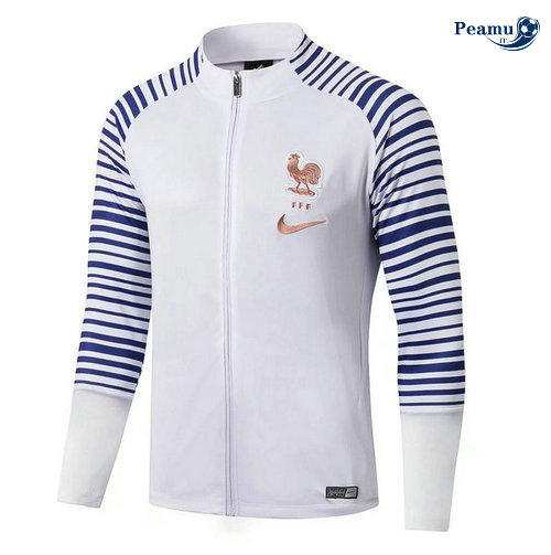 Giacca Calcio Francia Bianco/Azzurro 2019-2020