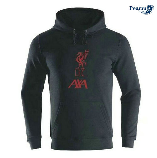 Giacca Con Cappuccio Nero Liverpool 2019-2020 M120