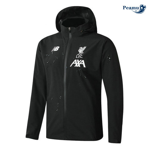 Giacca Con Cappuccio Liverpool Nero 2019-2020