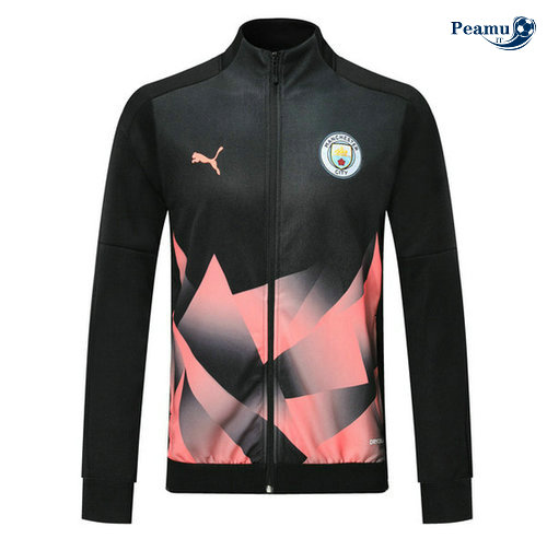 Giacca Calcio Manchester City Nero/Rosa 2019-2020