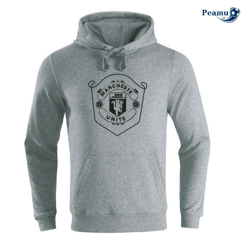Giacca Con Cappuccio Manchester United Grigio 2019-2020