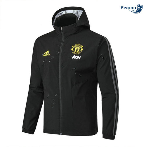 Giacca A Vento Manchester United Nero 2019-2020