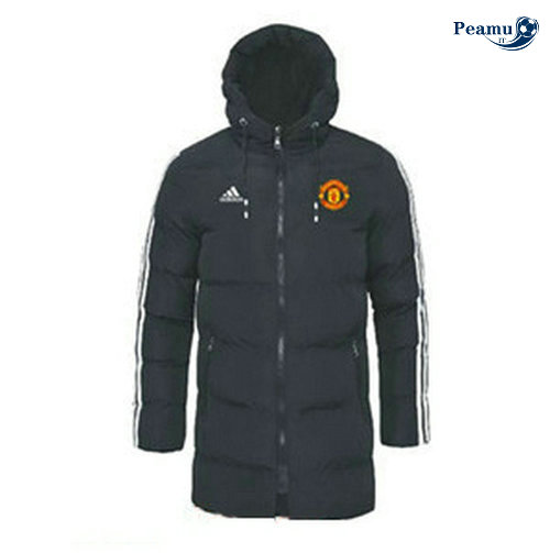 Giacca Cappotto Imbottito Manchester United Nero 2019-2020