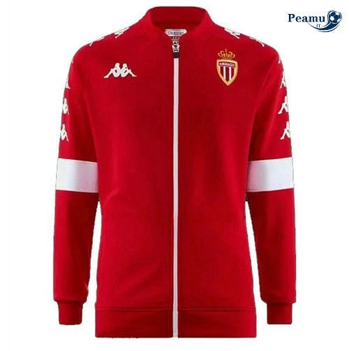 Giacca Calcio Monaco Rosso 2019-2020