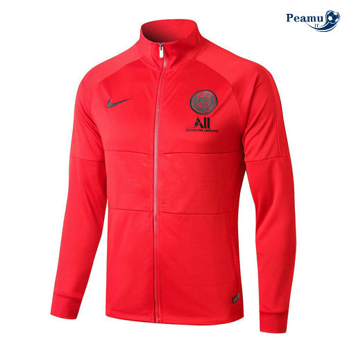 Giacca Calcio PSG Rosso 2019-2020