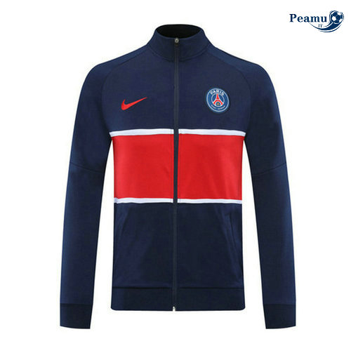 Giacca Calcio PSG Blu navy/Rosso 2020-2021