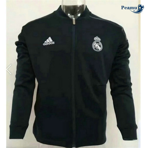 Giacca Calcio Real Madrid Nero 2019-2020