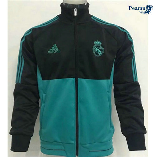 Giacca Calcio Nero/Verde Real Madrid 2019-2020
