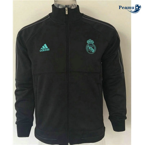 Giacca Calcio Real Madrid Nero/Verde 2019-2020