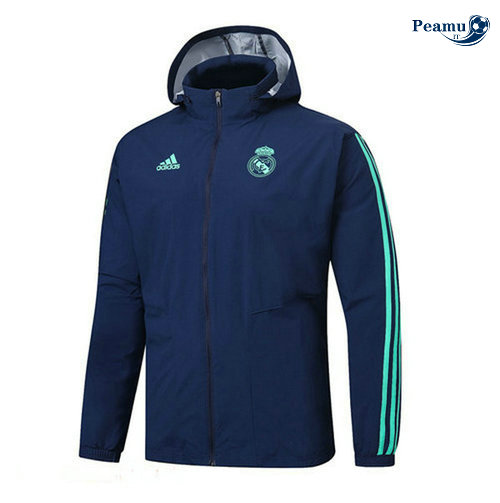 Giacca A Vento Real Madrid Blu navy 2019-2020