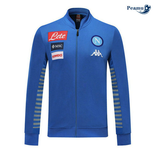 Giacca Calcio SSC Napoli Azzurro/Grigio 2019-2020