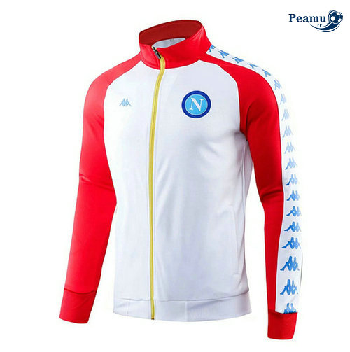 Giacca Calcio SSC Napoli Bianco/Rosso 2019-2020