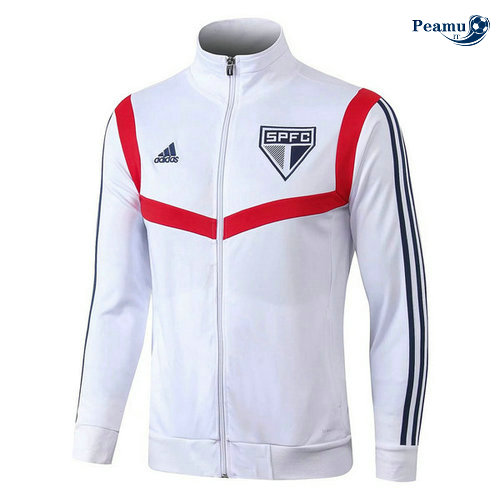 Giacca Calcio Sao Panlo Bianco 2019-2020