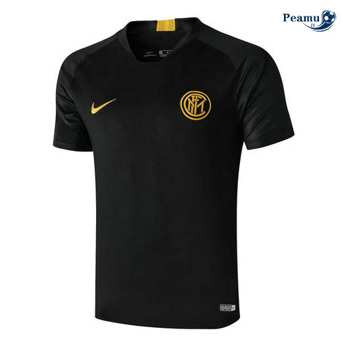 Maglia Calcio Inter Milan Pre-Match Nero 2019-2020