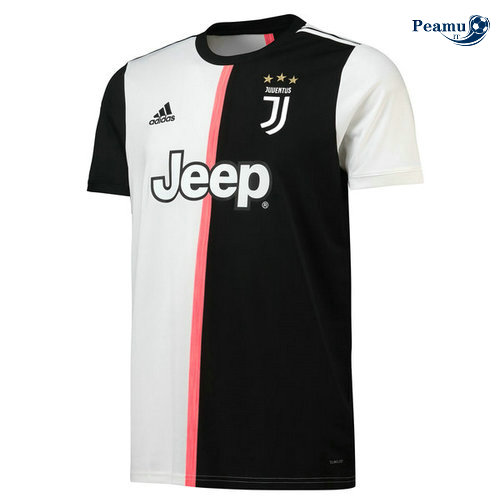 Maglia Calcio Juventus Prima Bianco Nero 2019-2020