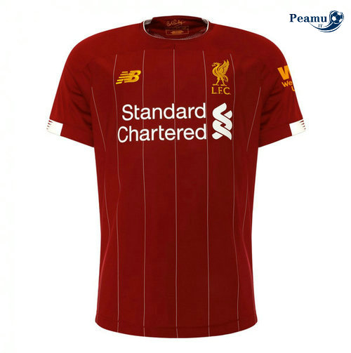 Maglia Calcio Liverpool Prima Rosso 2019-2020