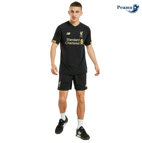 Maglia Calcio Liverpool Nero 2019-2020