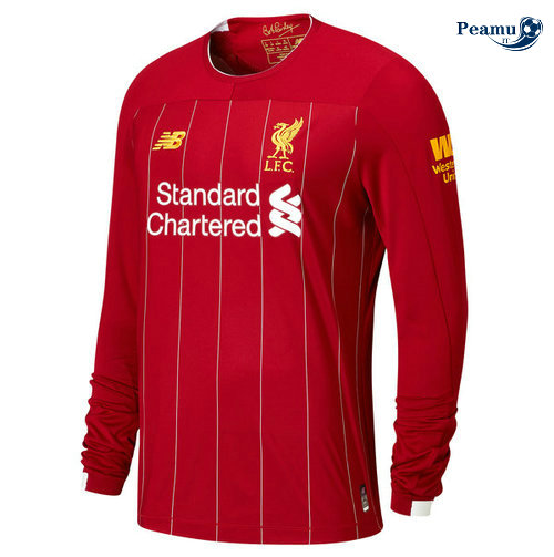 Maglia Calcio Liverpool Prima Manica lunga 2019-2020