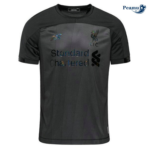 Maglia Calcio Liverpool Nero/Grigio 2019-2020