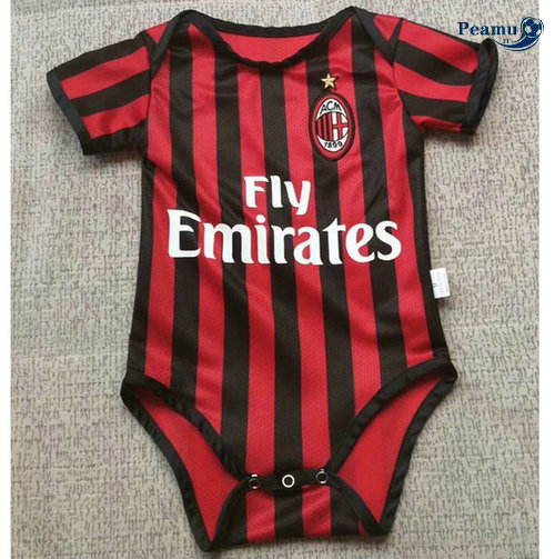 Maglia Calcio AC Milan Bébé Prima 2019-2020