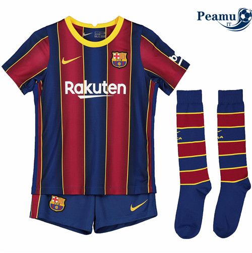 Maglia Calcio Barcellona Bambino Prima 2020-2021