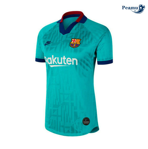 Maglia Calcio Barcellona Donna Azzurro 2019-2020