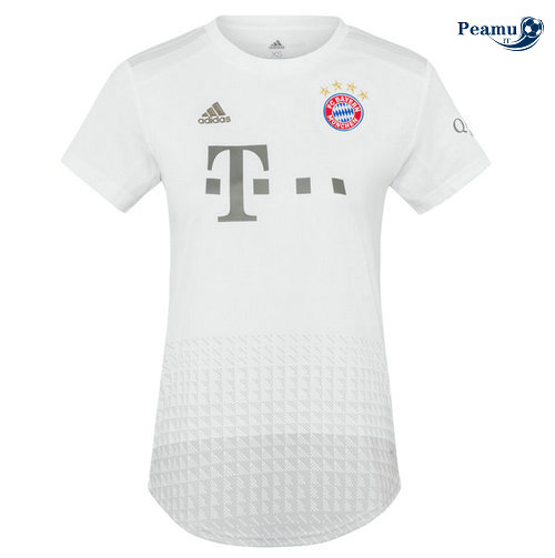 Maglia Calcio Bayern Monaco Donna Seconda Bianco 2019-2020