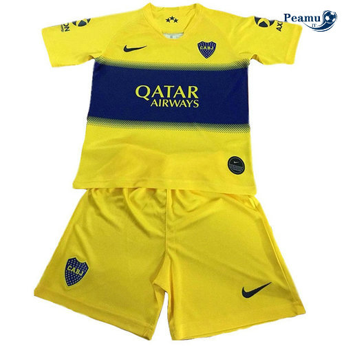 Maglia Calcio Boca Juniors Bambino Giallo/Azzurro 2019-2020