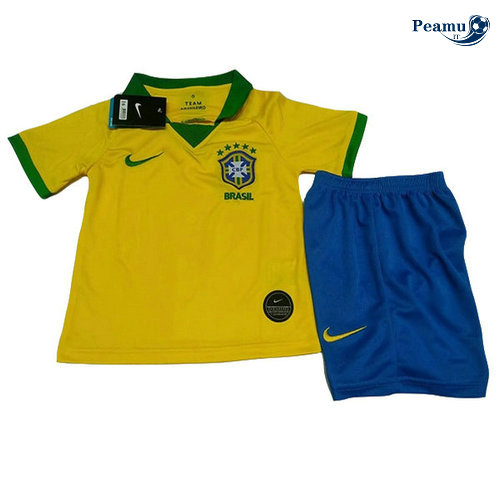 Maglia Calcio Brasile Bambino Prima 2019-2020