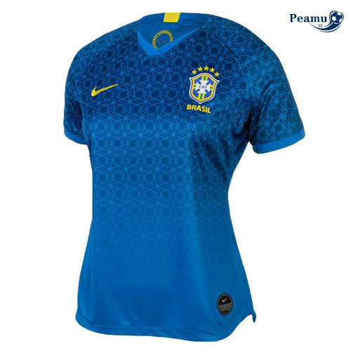 Maglia Calcio Brasile Donna Prima Azzurro 2019-2020