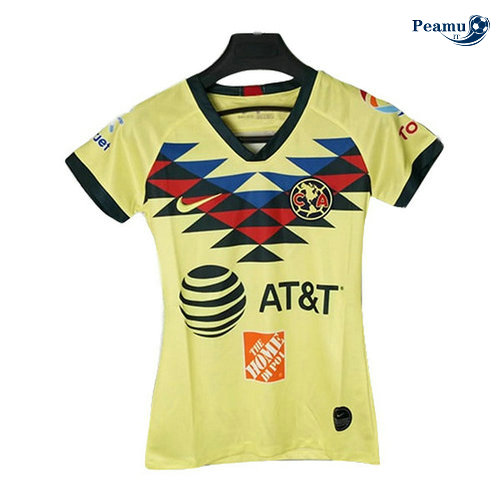 Maglia Calcio CF American Donna Giallo 2019-2020