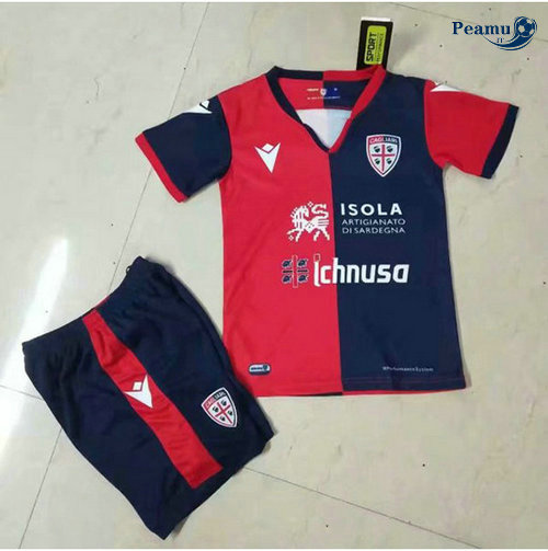 Maglia Calcio Cagliari Bambino Prima 2019-2020