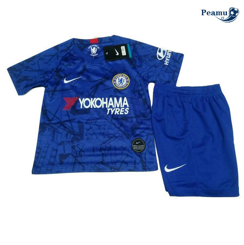 Maglia Calcio Chelsea Bambino Prima Azzurro 2019-2020