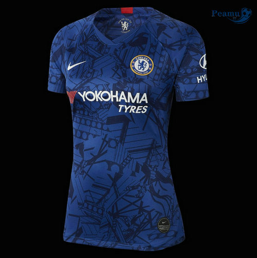 Maglia Calcio Chelsea Donna Prima Azzurro 2019-2020