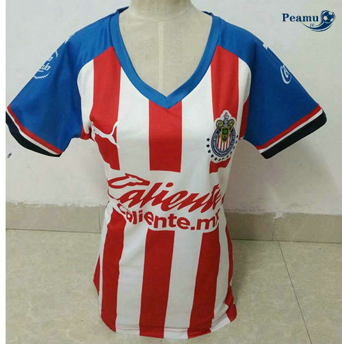 Maglia Calcio Chivas regal Donna Rosso 2019-2020