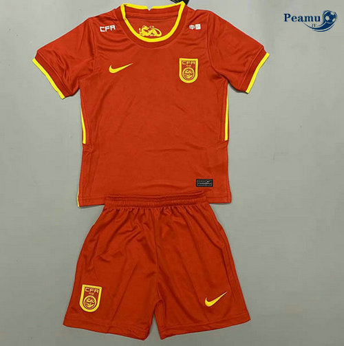 Maglia Calcio Cina Bambino Prima 2020-2021