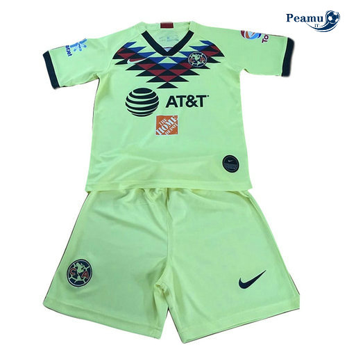 Maglia Calcio CF American Bambino Prima Giallo 2019-2020