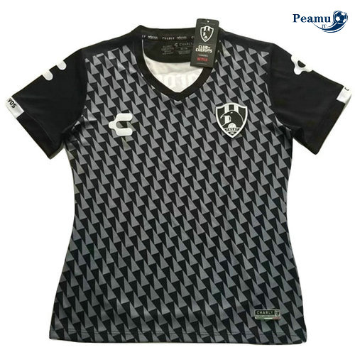 Maglia Calcio Club de Cuervos Donna Nero 2019-2020