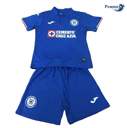 Maglia Calcio Cruz Azul Bambino Prima Azzurro 2019-2020