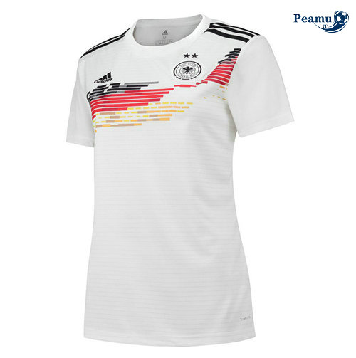 Maglia Calcio Germania Donna Prima Bianco 2019-2020