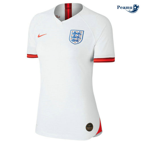 Maglia Calcio Inghilterra Donna Prima Bianco 2019-2020