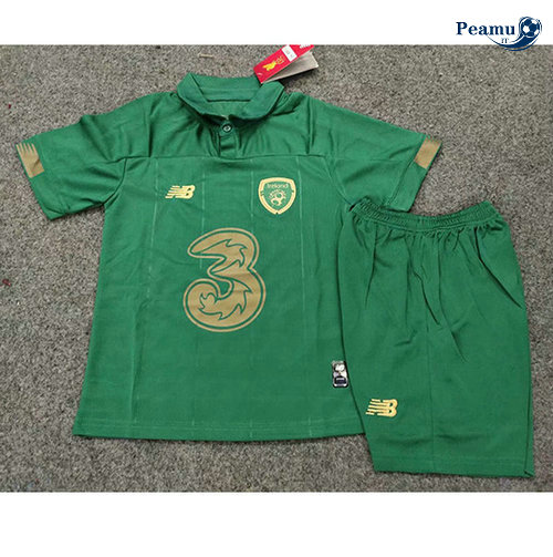 Maglia Calcio Irlanda Bambino Prima UEFA Euro 2020-2021