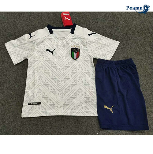 Maglia Calcio Italia Bambino Seconda UEFA Euro 2020-2021