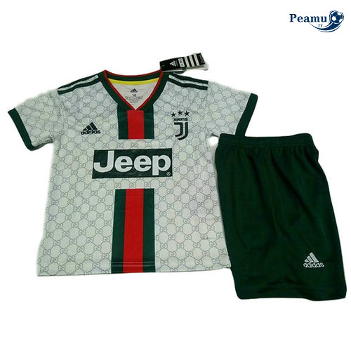 Maglia Calcio Juventus Bambino Version Fuite Bianco 2019-2020